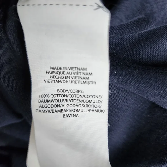 Polo Ralph Lauren Classic Fit Performance T Shirt Mens Large Navy Red Logo - Picture 3 of 7